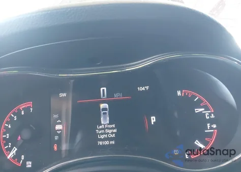 2017 Dodge Durango R/T Rwd из США, поврежденный, VIN 1C4SDHCT1HC950735